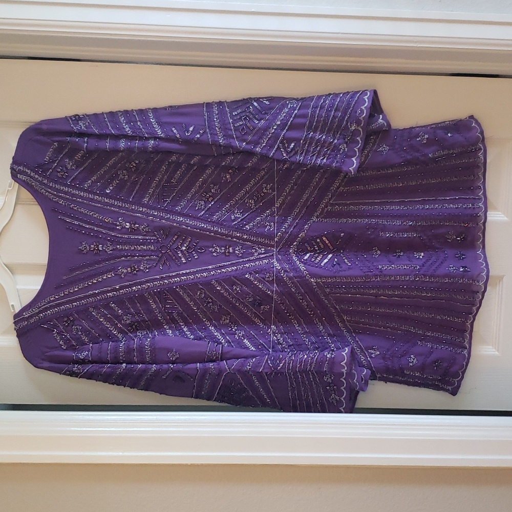 Zara Purple Cocktail Dress